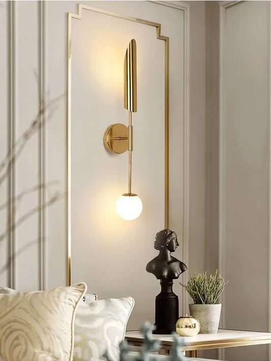 Nordic Design LED Wall Lamps Lights Mirror Light Apply Wall for Living Room Stairs Loft Night Table Home Decor Indoor Lighting