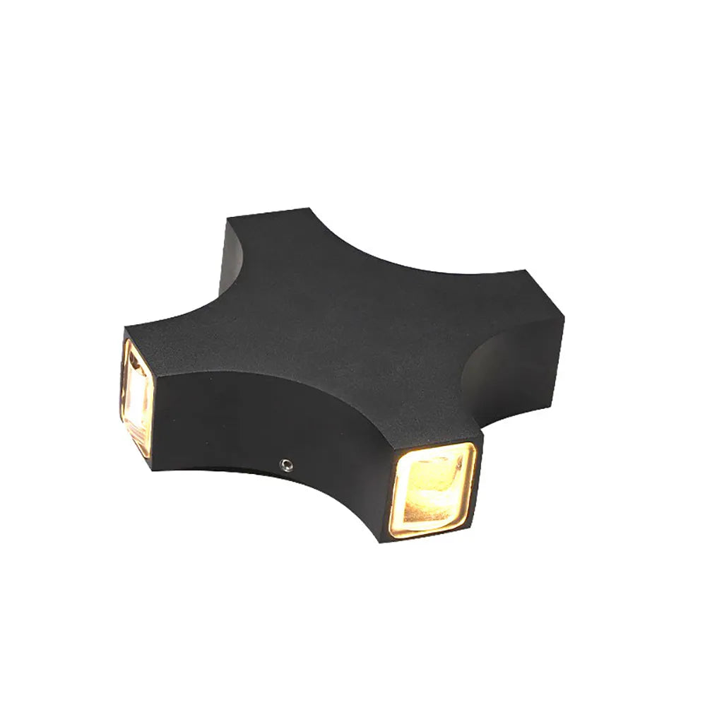 LED Wall Lamp Modern Minimalist Style Indoor/Outdoor IP65 Waterproof AC85-265V 12W Lamp with 3 Years Warranties
