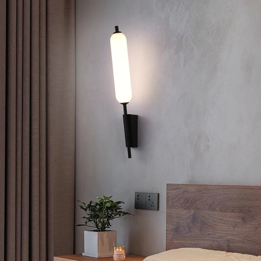 Minimalist living room with on both sides wall lamp bedroom bedside lamp creative simplicity designer stair torch wall lamp