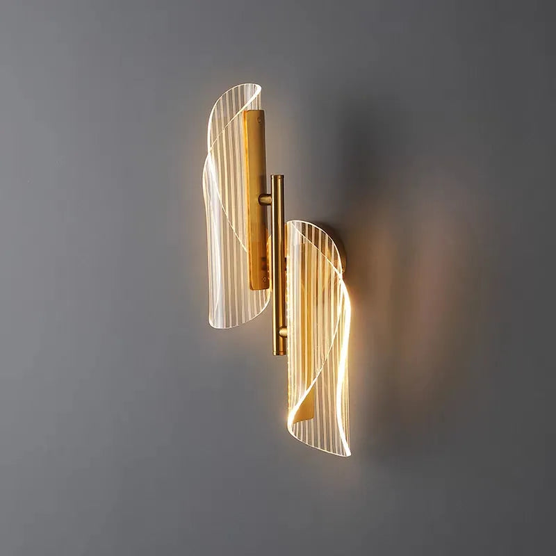 LODOOO Modern Led Wall Lights For Living Room Bedroom Bedside Wall Lamp Foyer entrance corridor Gold sconce lamp